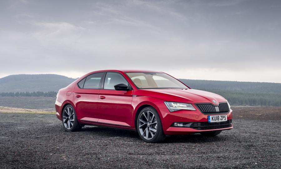  Skoda Superb SportLine 2016 года  (UK) (фото 40 из 40)